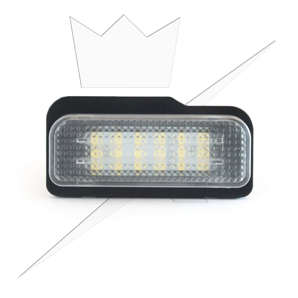 Luxtar LED-Kennzeichenbeleuchtung für Mercedes W211, W203, W219 – Bild 3