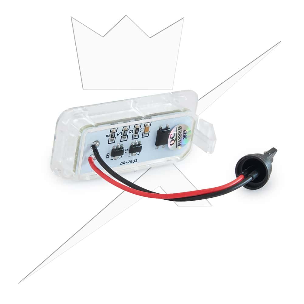 Luxtar LED-Kennzeichenbeleuchtung für Ford Fiesta, Focus, Mondeo – Bild 2
