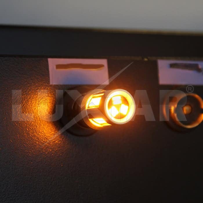 Luxtar BA15S 1156 LED-Lampe, 30 SMD, 12-24 V, Bernstein – Bild 3