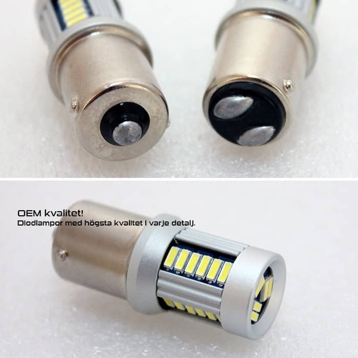 Luxtar BA15S 1156 LED-Lampe, 30 SMD, 12-24 V, Bernstein – Bild 2
