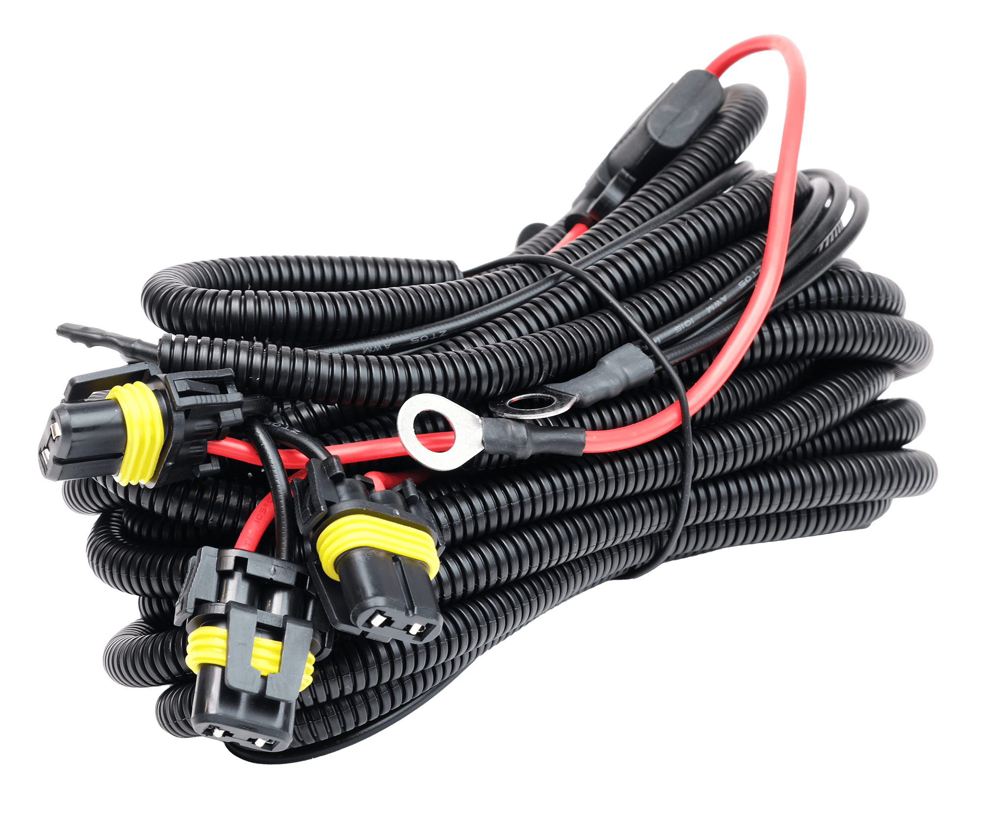 Luxtar Relais-Kabelsatz, 3 Leuchten, 12 V, 9006 – Bild 2