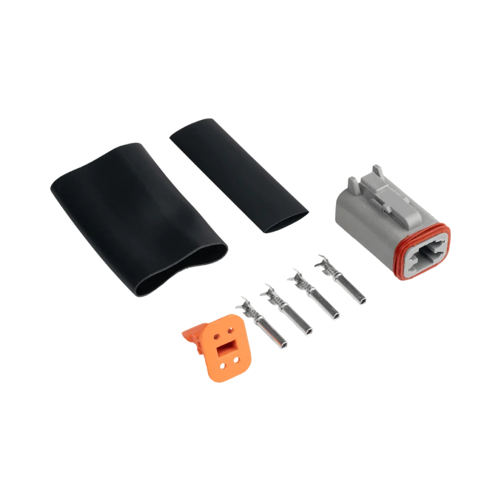 DT-4 Stecker-Set, 4-polig, Buchse