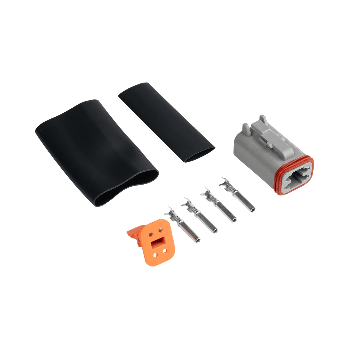DT-4 Stecker-Set, 4-polig, Buchse