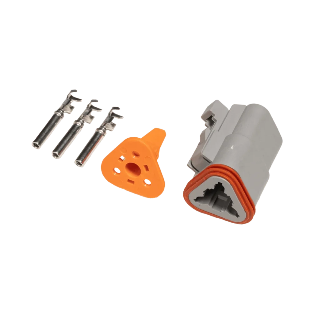 DT-Stecker 3-polig, Buchse