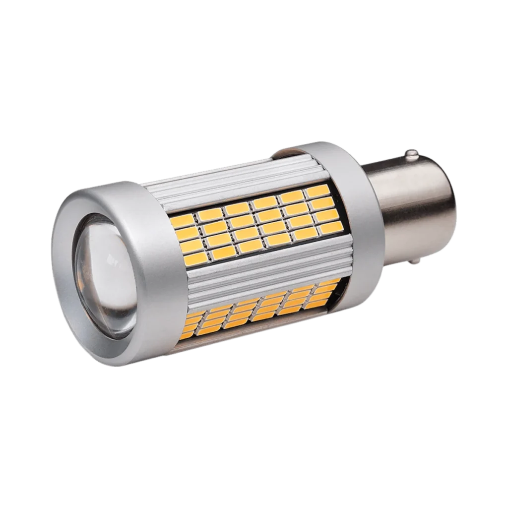 Luxtar BA15S 1156 LED-Lampe, Bernstein