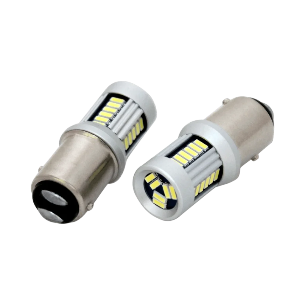 Luxtar BAY15D 1157 LED-Lampe, 30 SMD, 12-24 V, Weiß