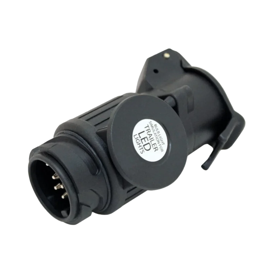 Luxtar Anhänger-Adapter 13- auf 7-polig, 12 V LED